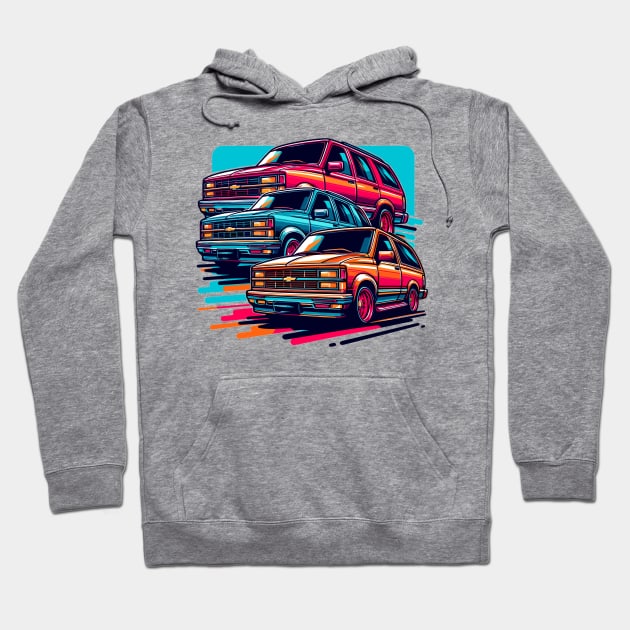 Chevy Astro Hoodie by Vehicles-Art